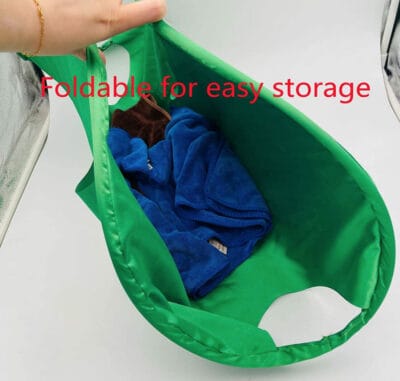 Ein praktischer Helfer: Faltbarer Wäschesammler - 50% Rabatt 4 sammler