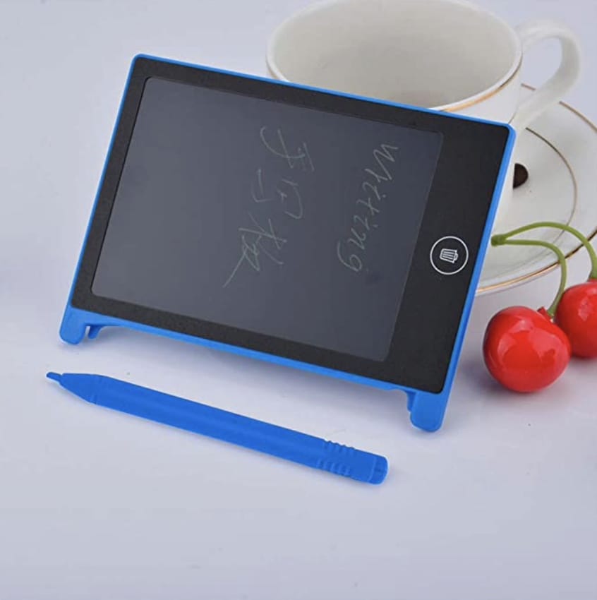 ASHATA LCD Schreibtablet 6,5 Zoll - Digital Notizblock Mit Stift Und Hülle