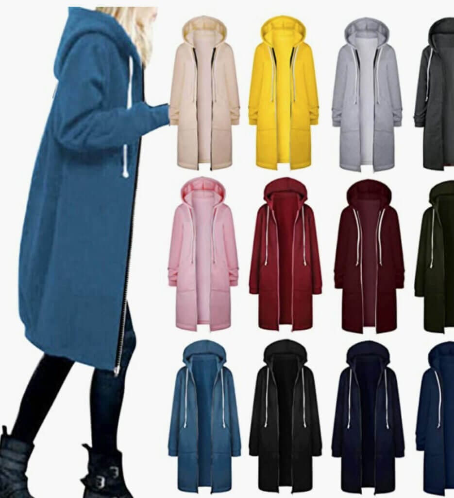 Jetzt zum halben Preis: Damen Sweatjacke – 50% Rabatt