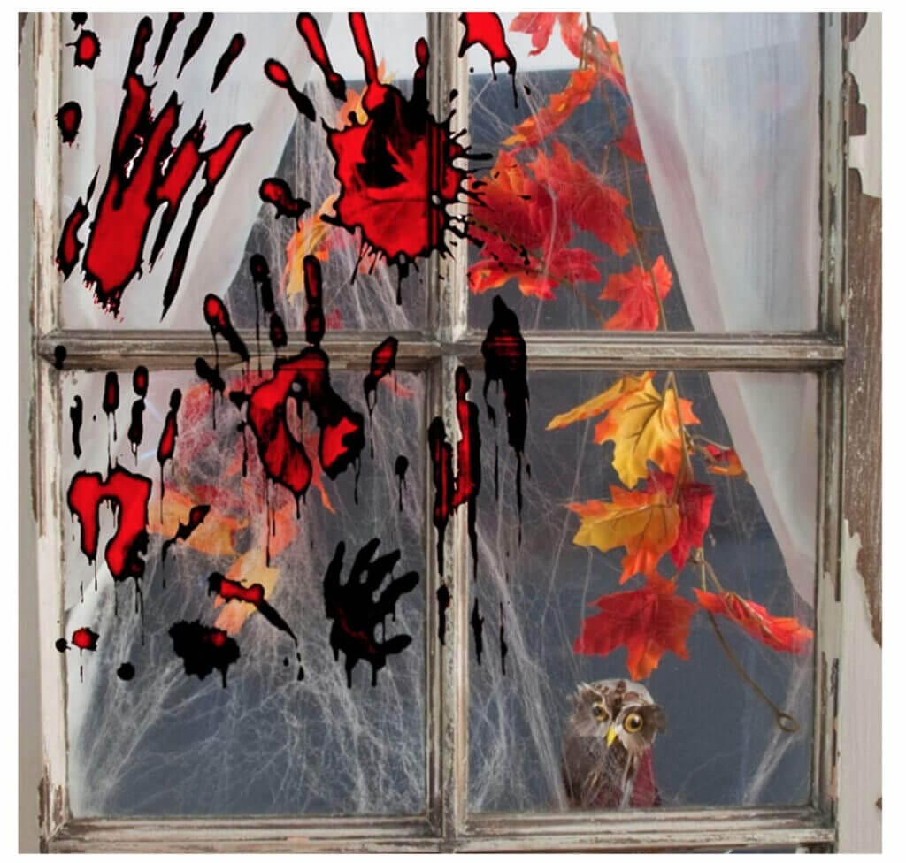 Besonders gruselig: Halloween Fensteraufkleber – 70% Rabatt