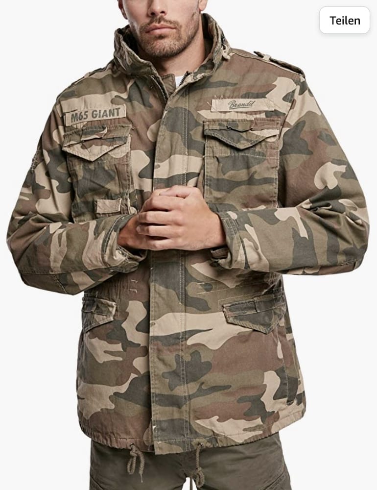 Brandit M65 Giant Herren Jacke – 63% Rabatt