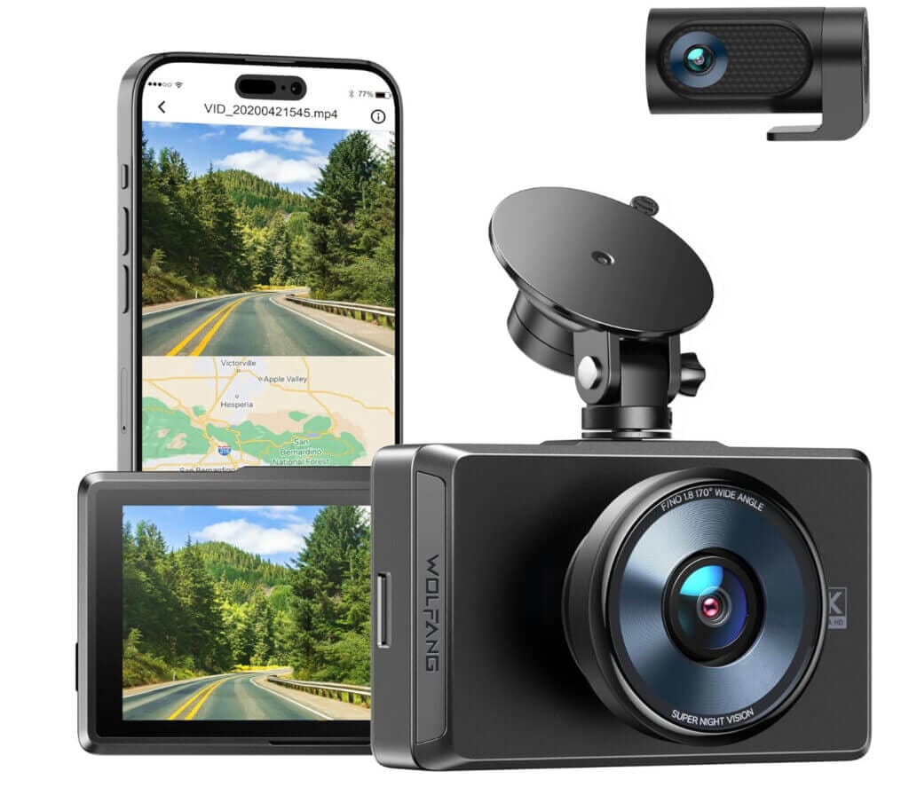 WOLFANG Auto Dashcam – 50% Rabatt
