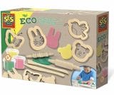 Spaß für die Kids: Eco Knete mit Holzwerkzeugen, Diverse Farben – 40% Rabatt