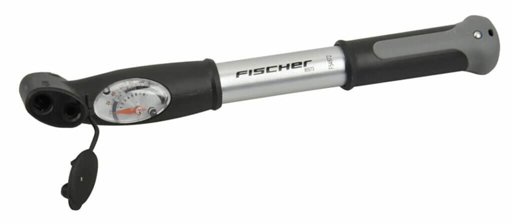 Damit du immer dein Fahrrad aufpumpen kannst: FISCHER Mini Luftpumpe mit Manometer – 56% Rabatt