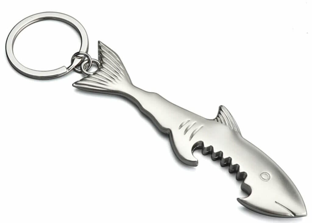 Eine tolle Geschenkidee: Hochwertiger Flaschenöffner im Hai-Design – 60% Rabatt