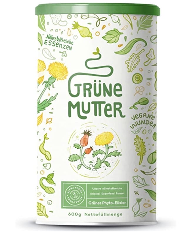 Grüne Mutter Smoothie Pulver – 21% Rabatt + 5% Spar-Abo
