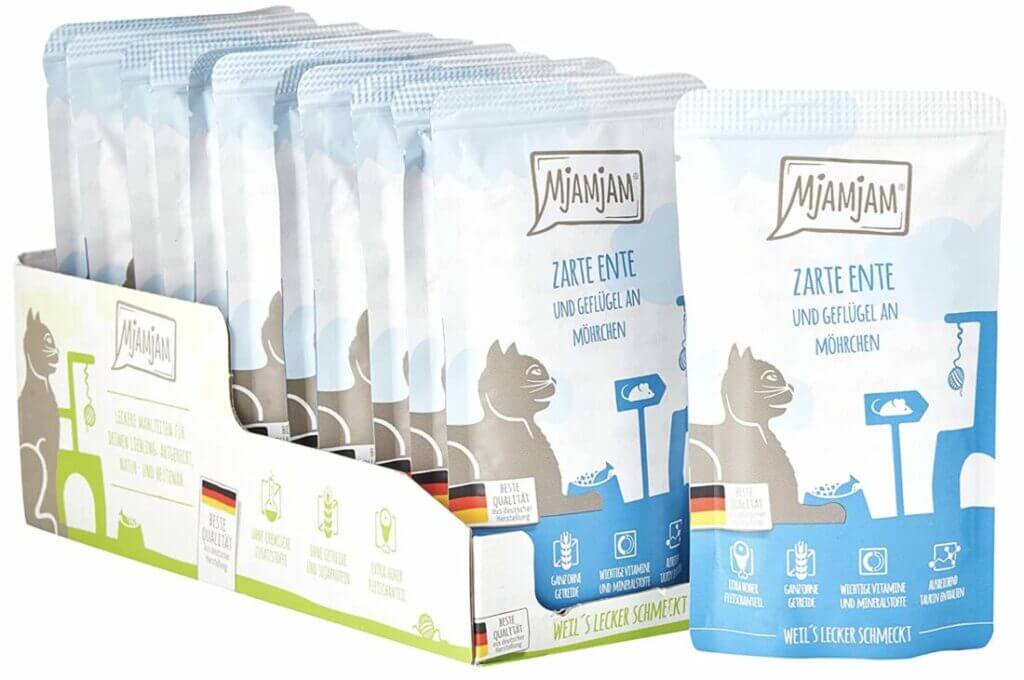 MjAMjAM Premium Nassfutter für Katzen – 15% Rabatt + 10% Spar-Abo