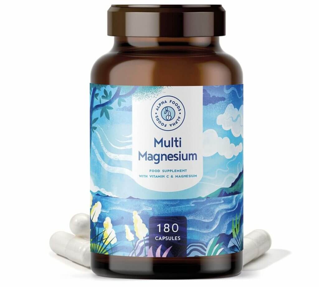 Multi-Magnesium 180 Kapseln – 51% Rabatt + 5% Spar-Abo