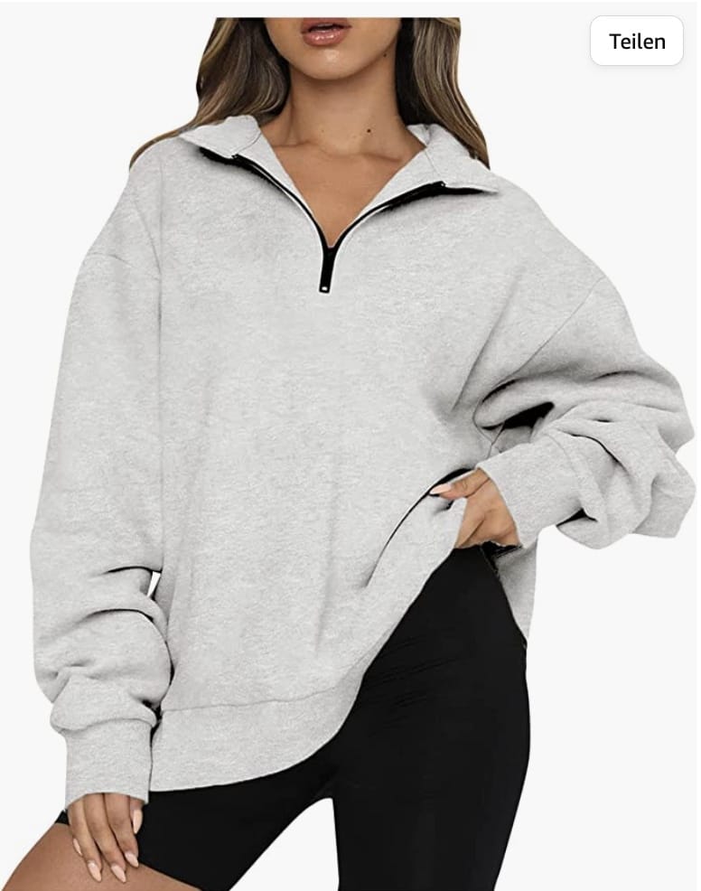 Damen Oversize Pullover – 50% Rabatt