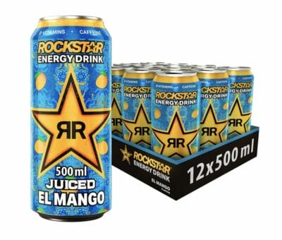 Rockstar Baja Juiced Energy Drink El Mango