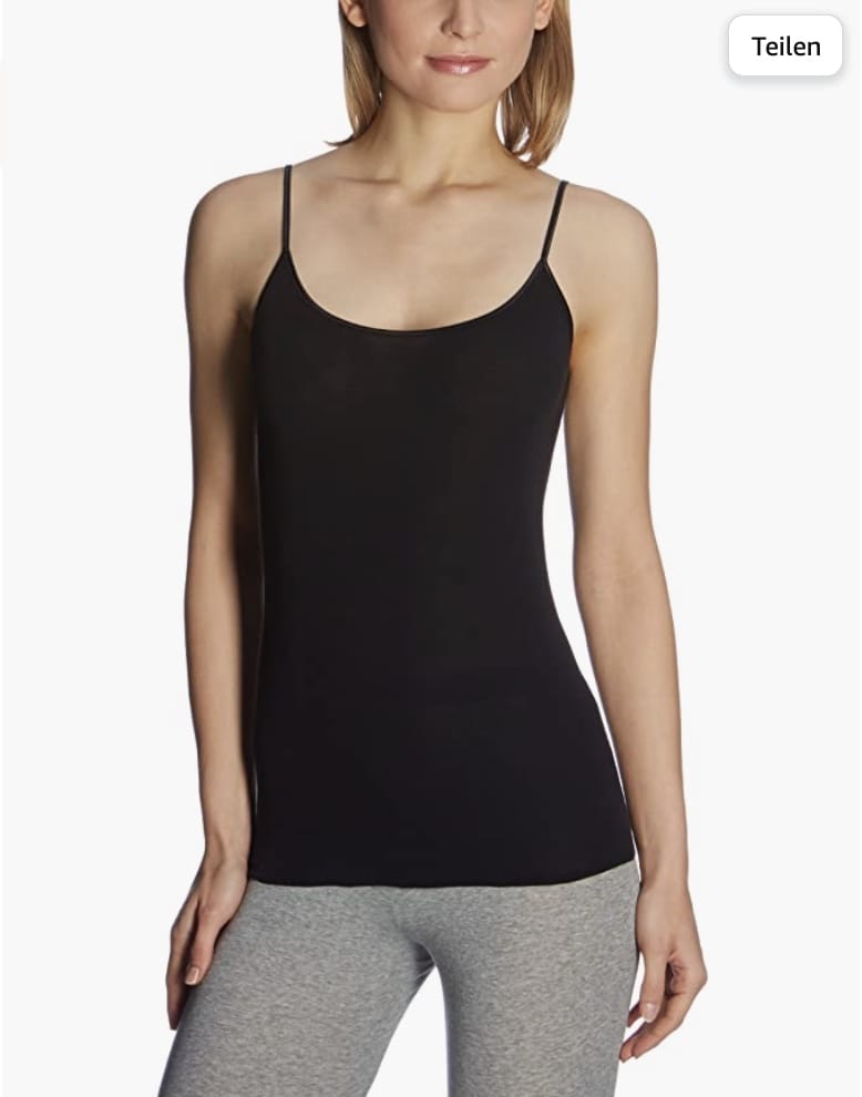 Schiesser Damen Spaghettitop – 73% Rabatt