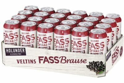 VELTINS Fassbrause Holunder Alkoholfrei1