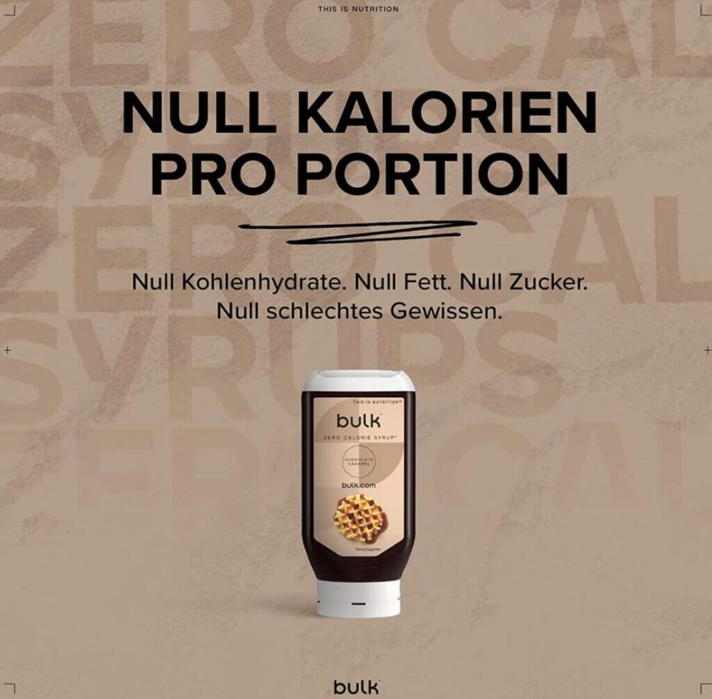 Bulk Kalorienfreier Sirup, Kalorienfrei, Zuckerfrei, Schoko-Karamell, 400 ml – 42% Rabatt