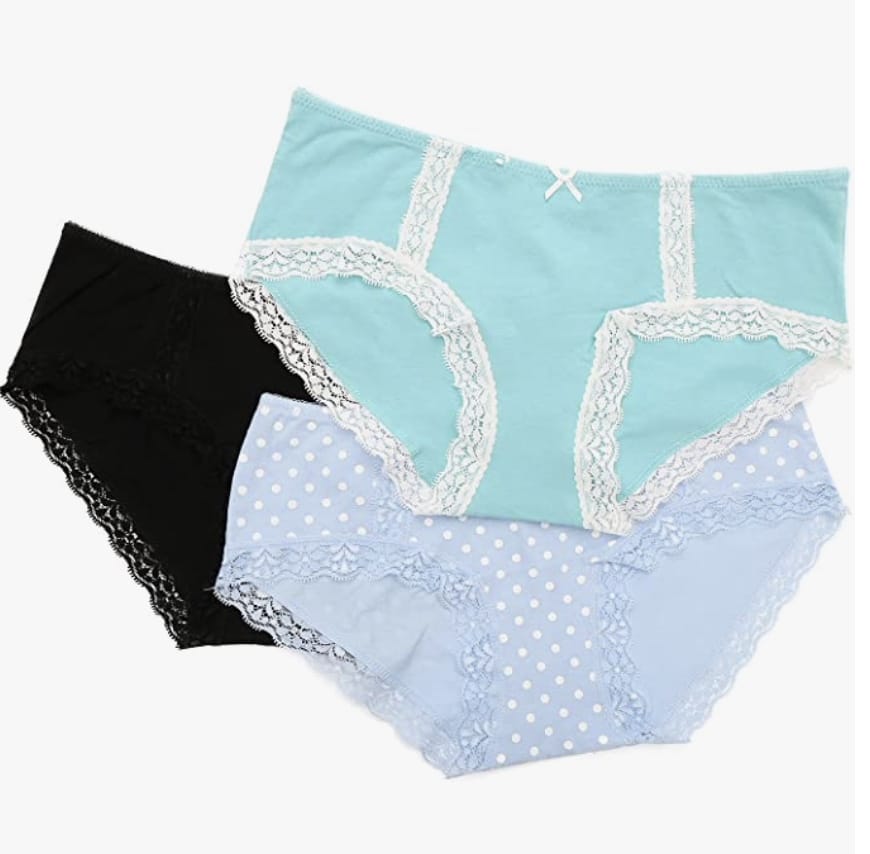 3er Set Damen Slips von Einfeben – 50% Rabatt