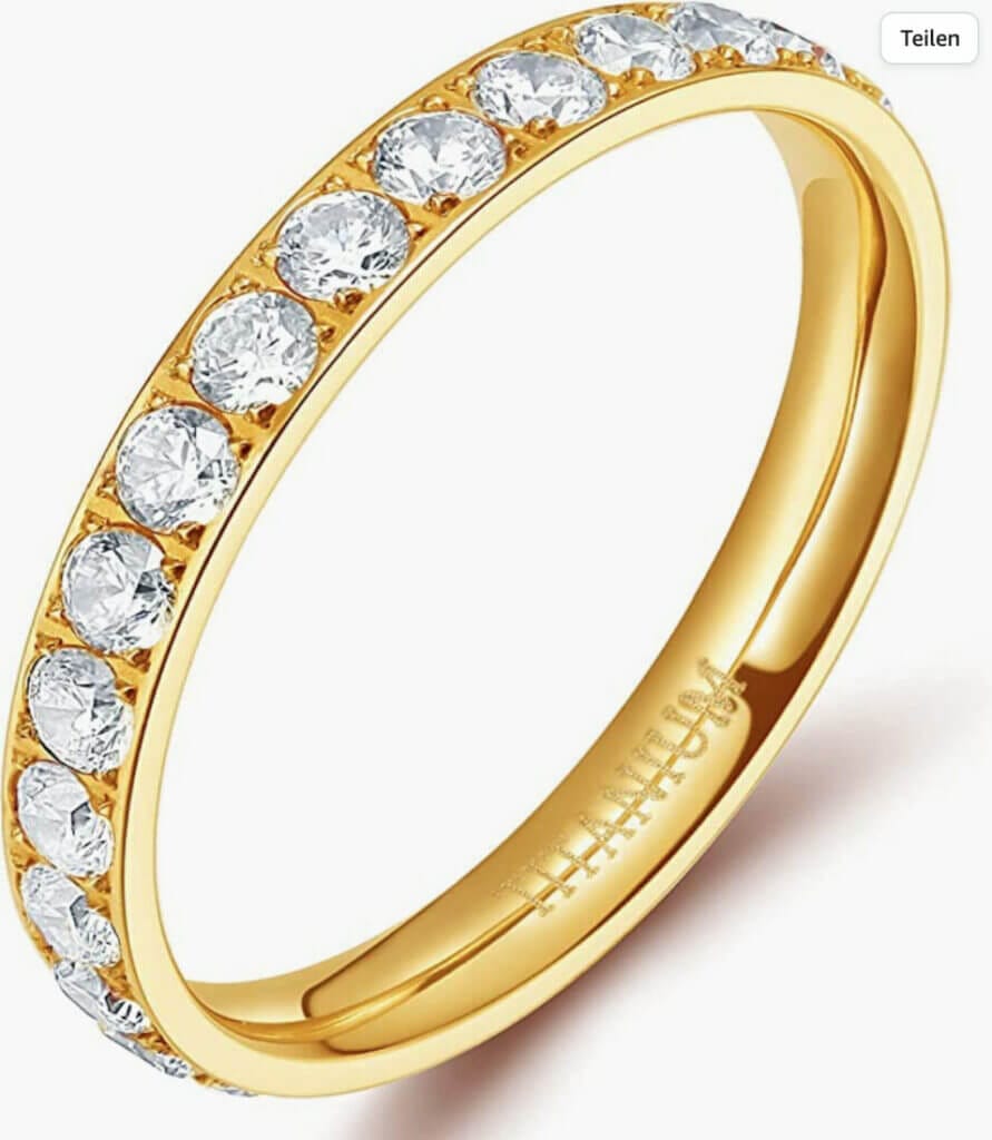 Jetzt verschenken: Hochwertiger Damen Ring – 55% Rabatt