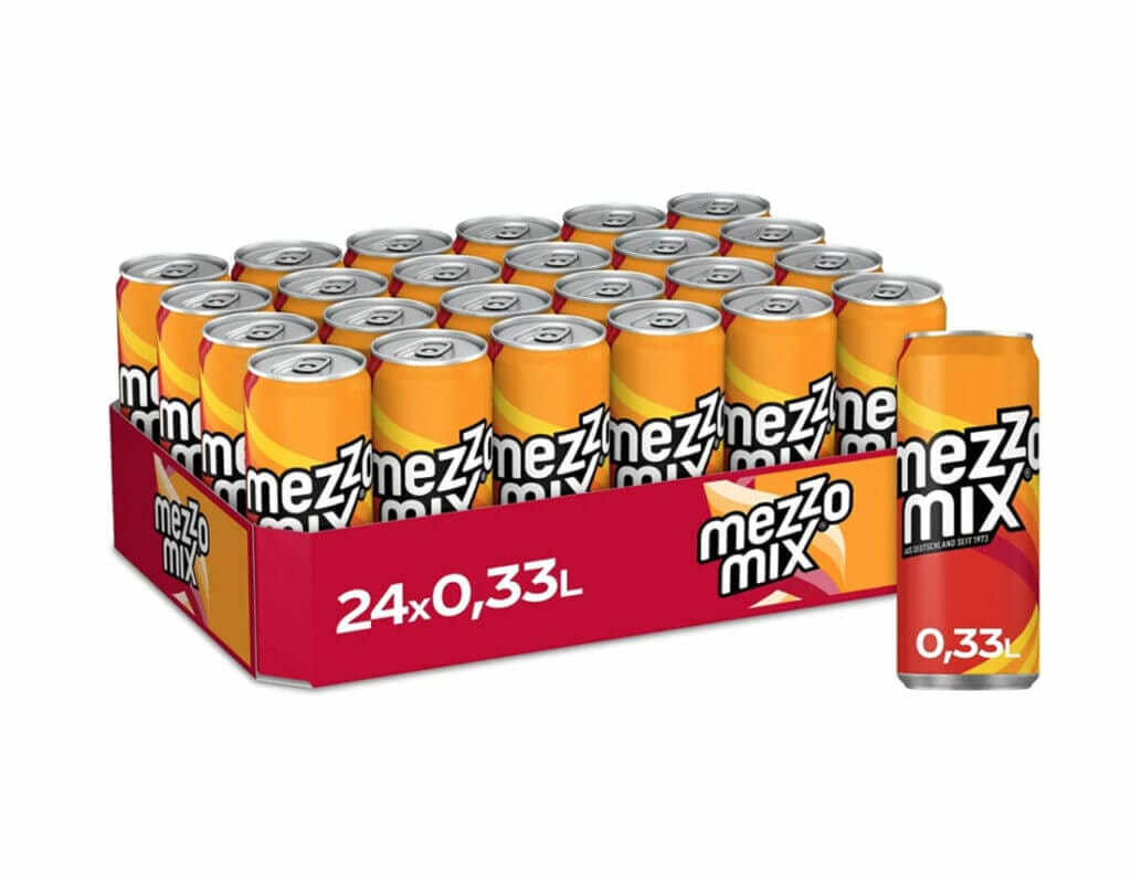 Mezzo Mix (24 Dosen x 330 ml) – 34% Rabatt + 10% Spar-Abo