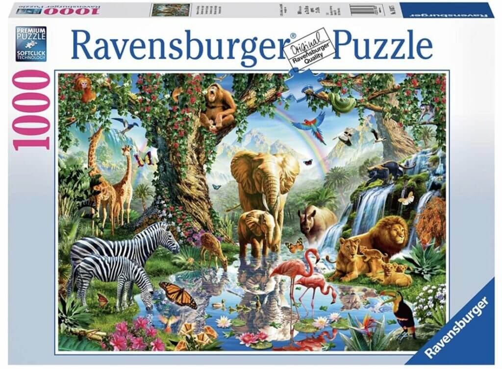 Ravensburger Puzzle Abenteuer im Dschungel 1000 Teile 23 Rabatt
