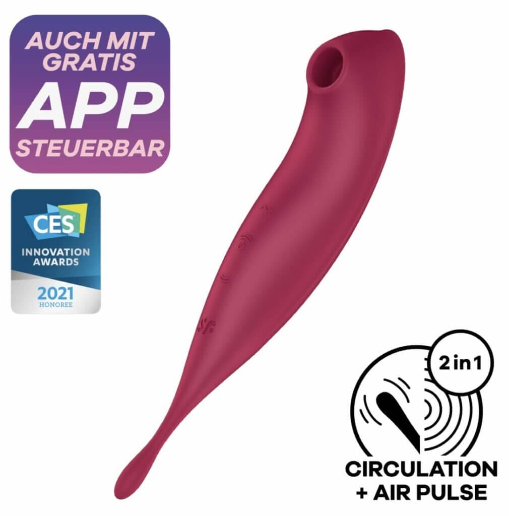 SATISFYER ‚TWIRLING PRO CONNECT APP‘, 20 CM – 100% Rabatt