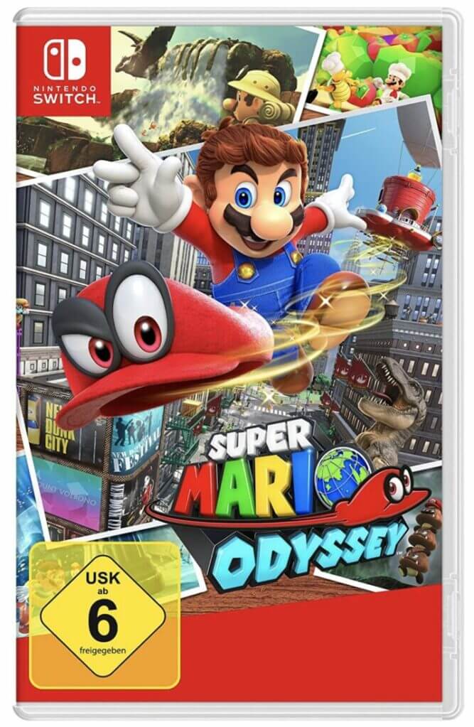 Nintendo Switch Super Mario Odyssey – 31% Rabatt