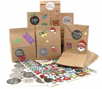 Adventskalender zum Befüllen