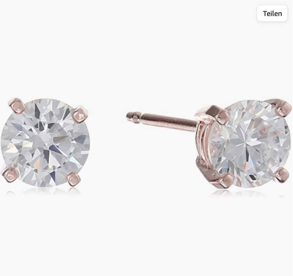 Amazon Essentials Plated Sterling Silver Ohrstecker – 49% Rabatt