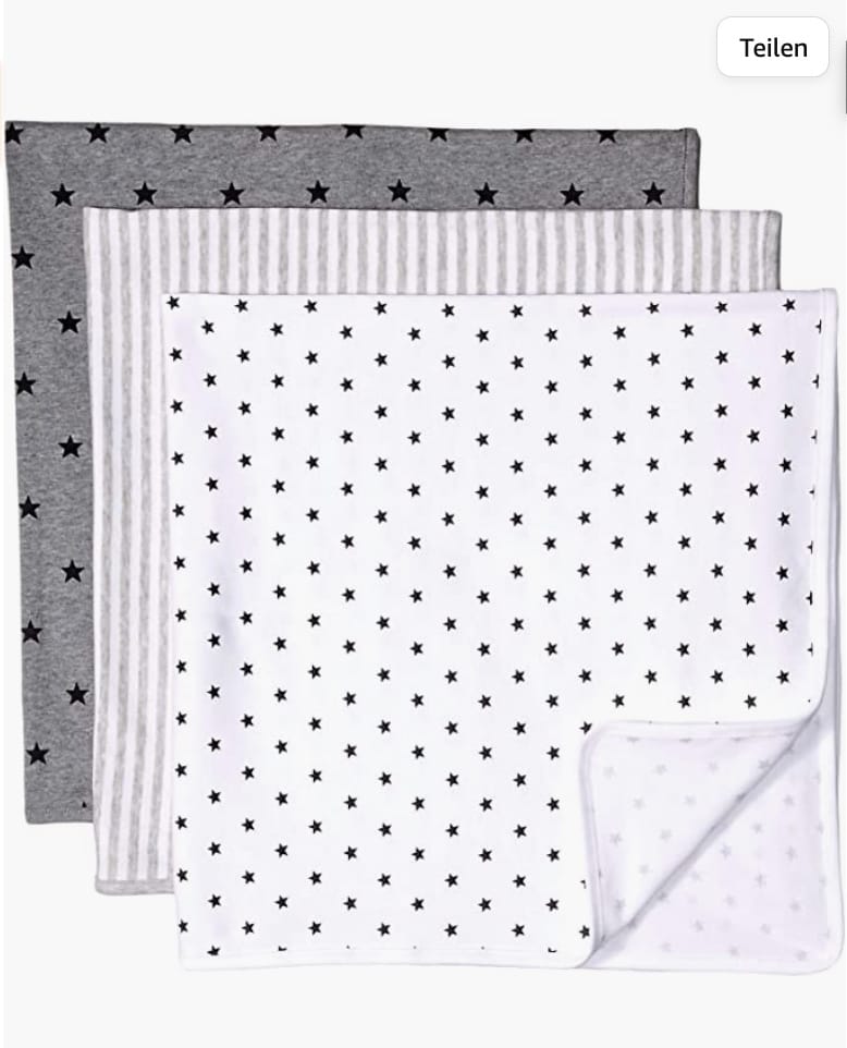 Amazon Essentials Wickeldecke im 3er Pack – 48% Rabatt