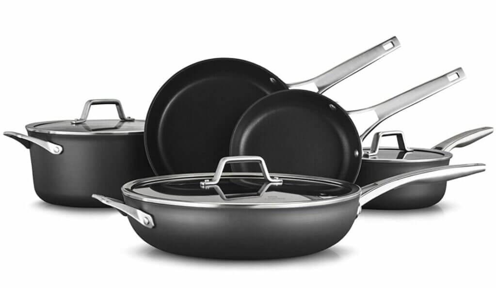 Calphalon 8-teiliges Topf- und Pfannen-Set – 29% Rabatt