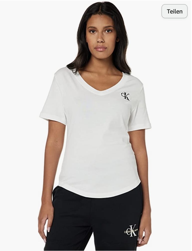 Calvin Klein Jeans Damen Monogram T-Shirt – 45% Rabatt
