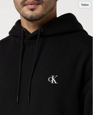 Calvin Klein Jeans Herren Ck Essential Hoodie Pullover1