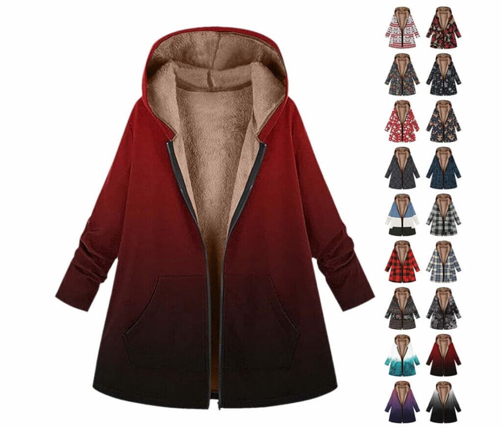 Perfekt für die kalte Jahreszeit: FACAIAFALO Damen Winterjacke – 40% Rabatt