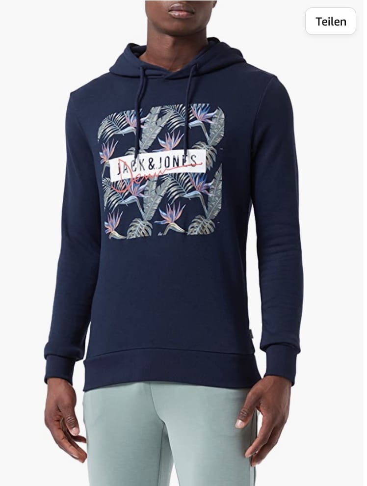 JACK & JONES Herren Shape Sweat Hoodie – 59% Rabatt