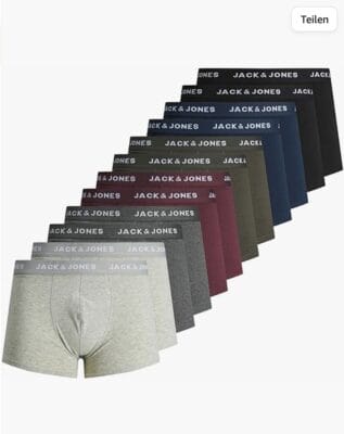 JACK JONES Herren Boxershortsr