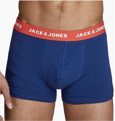 JACK JONES Male Boxershorts 5er Pack