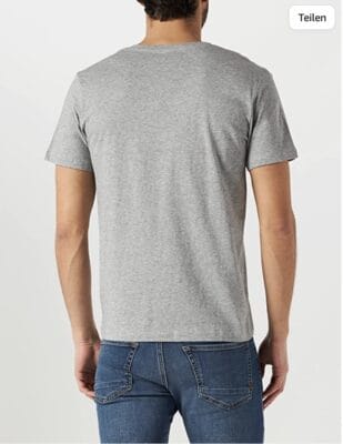 JACK JONES Male T Shirt Schlichtes1