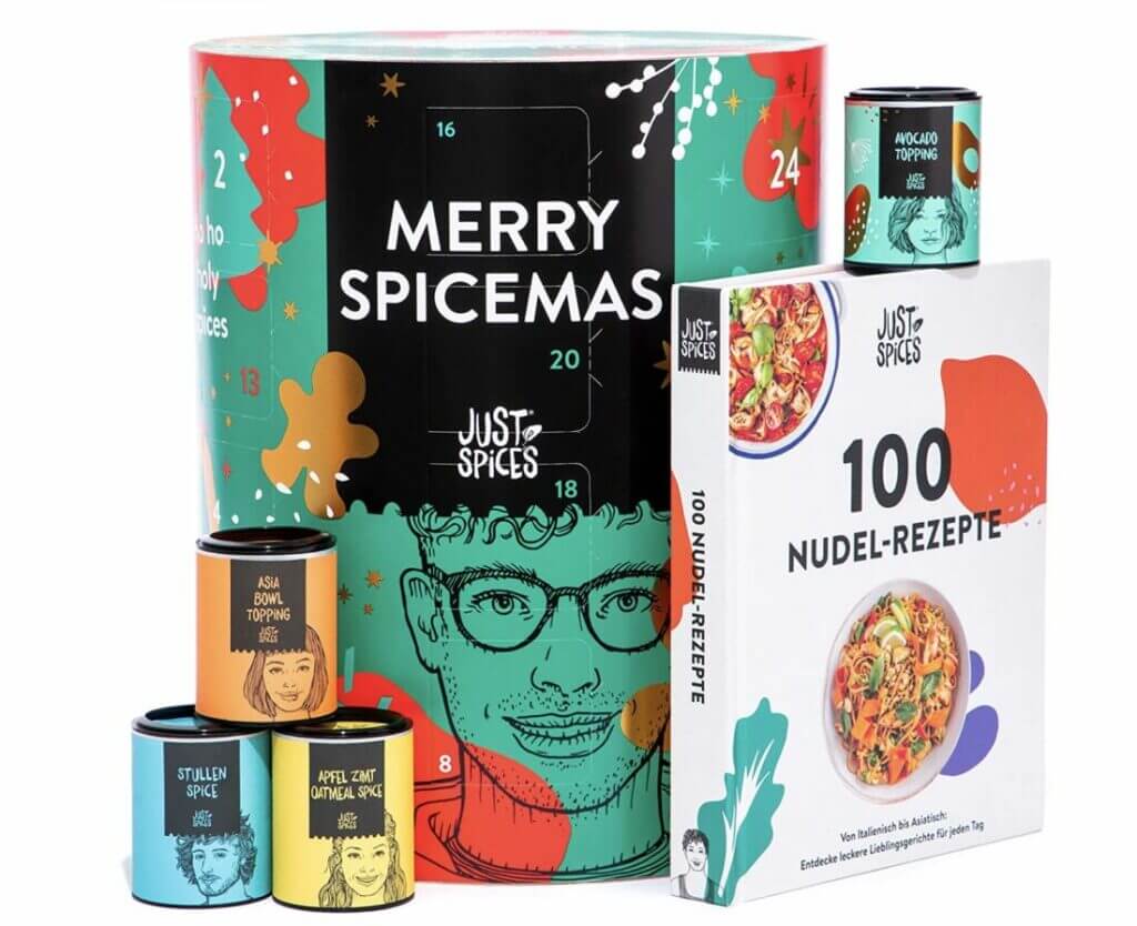 Just Spices Gewürz großer Adventskalender 2022 – 21 € Coupon
