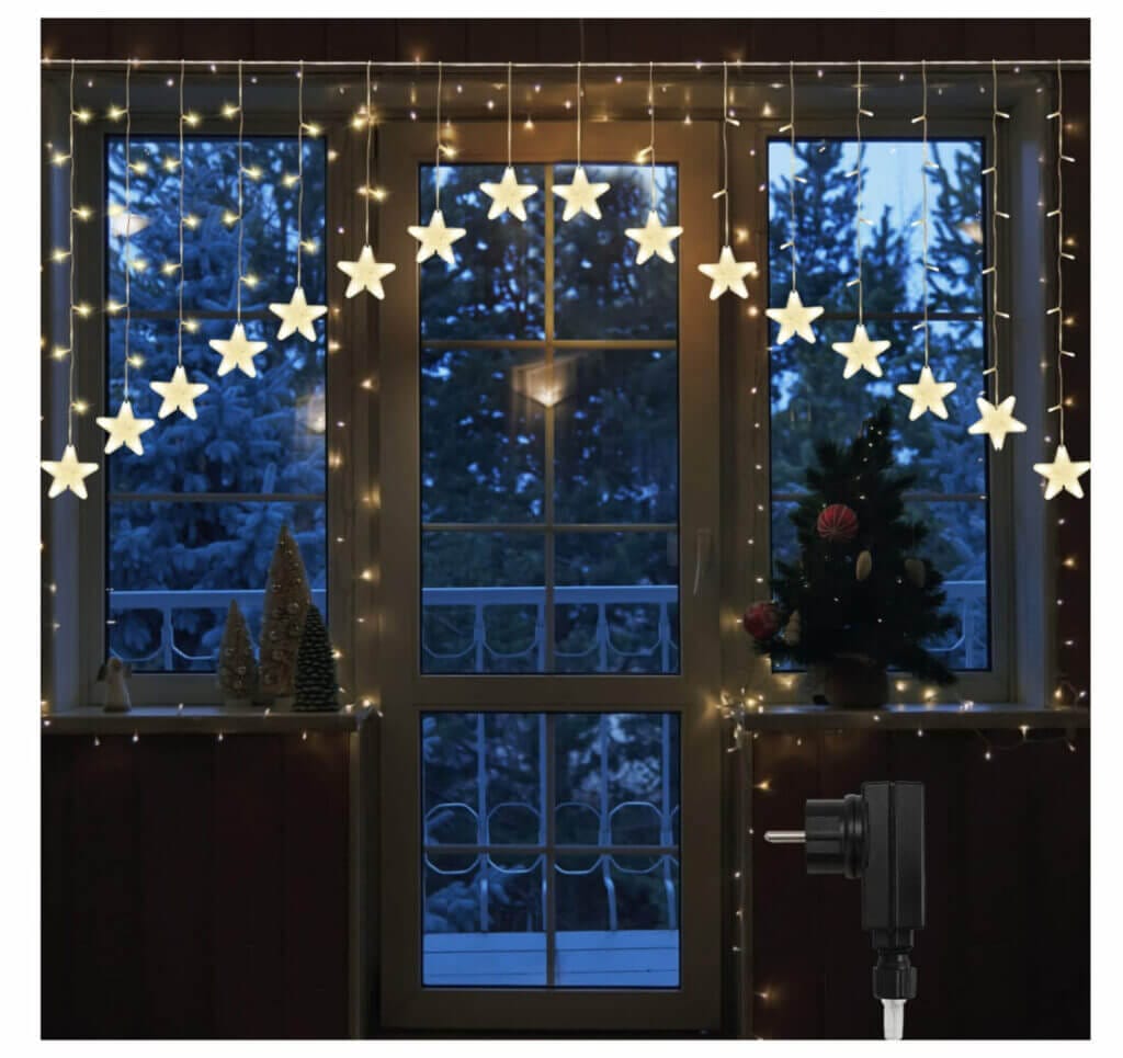 Ikodm LED Lichtervorhang (3,5m) – 40% Rabatt