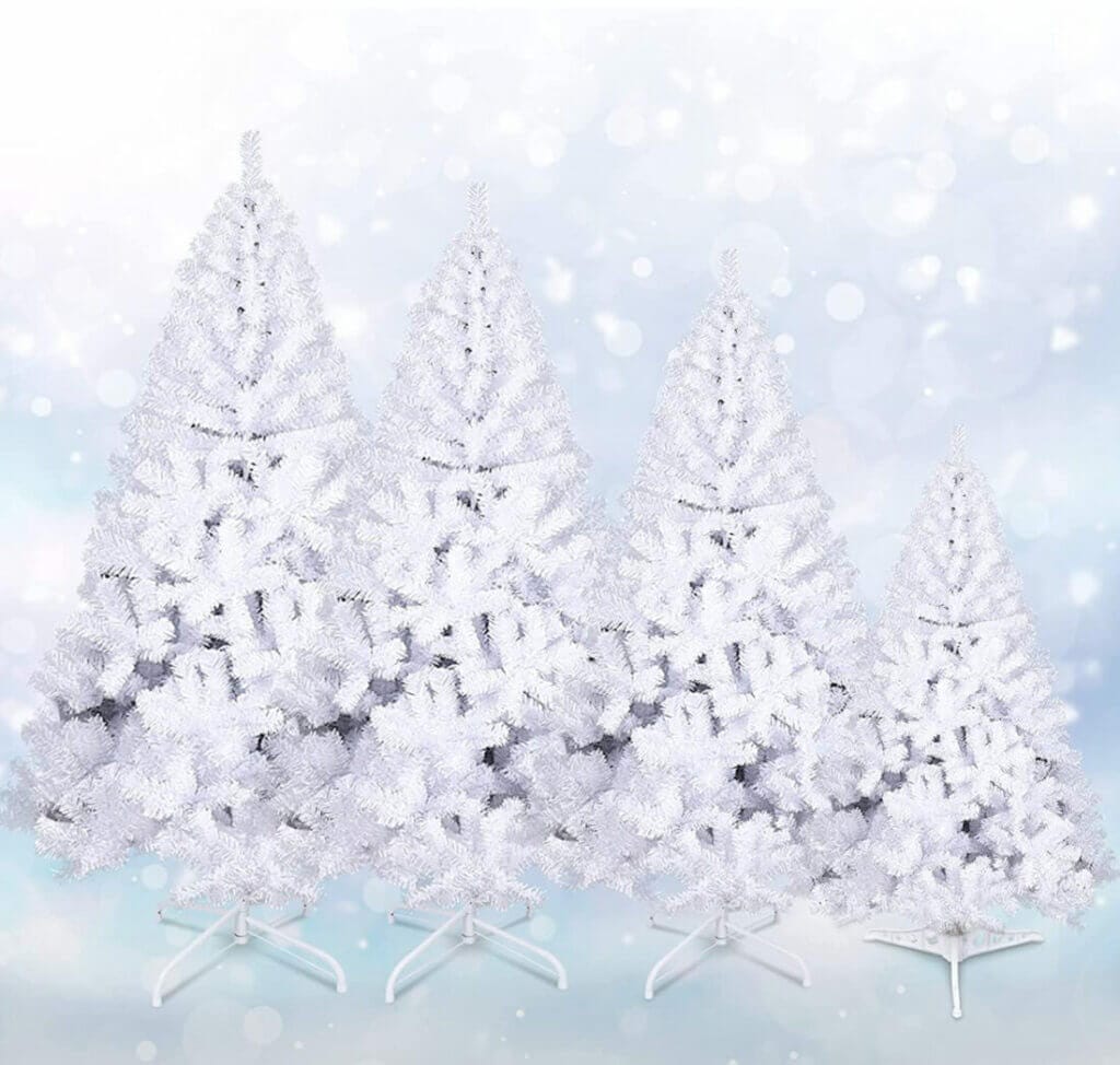 Auch in einem Tannengrün erhältlich: Lospitch Künstlicher Weihnachtsbaum – 32% Rabatt