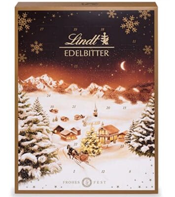 Lindt Schokolade Edelbitter Adventskalender