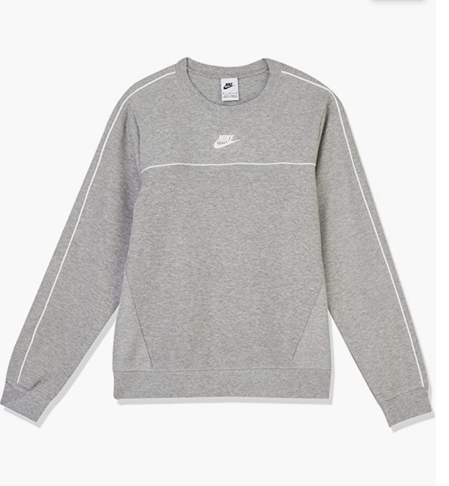 Nike Damen W NSW Mlnm Essntl FLC Crew Sweatshirt – 51% Rabatt