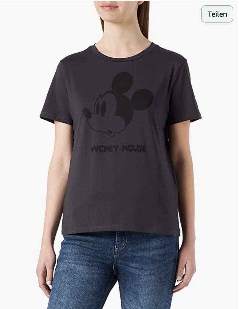 ONLY Damen Disney T-Shirt – 65% Rabatt
