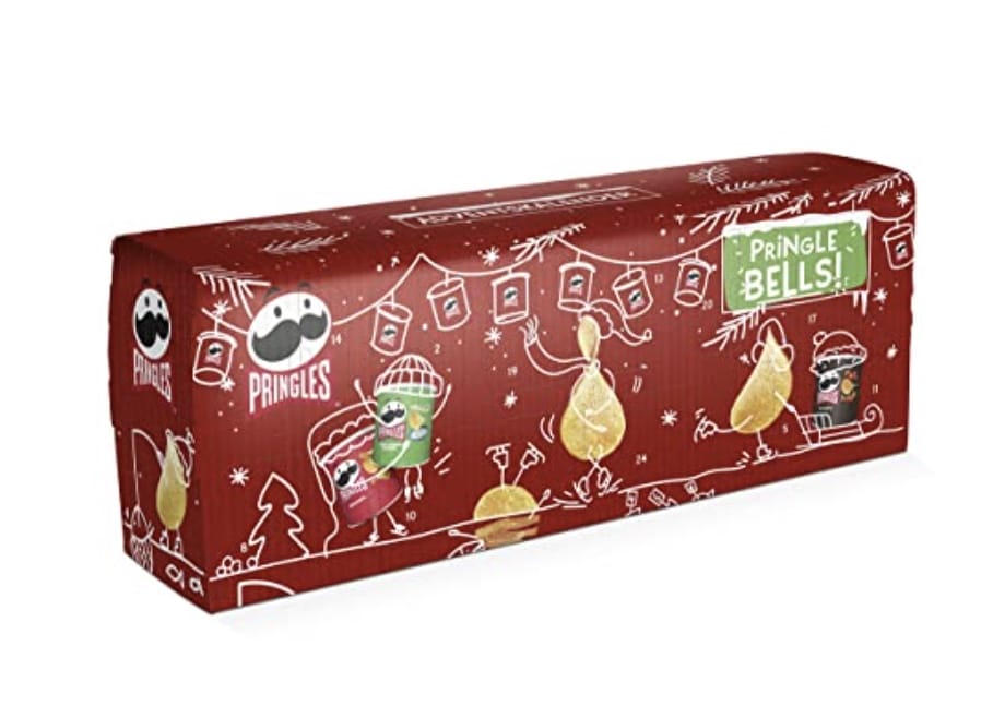 Pringles Adventskalender ROT 2022 – 16% Rabatt
