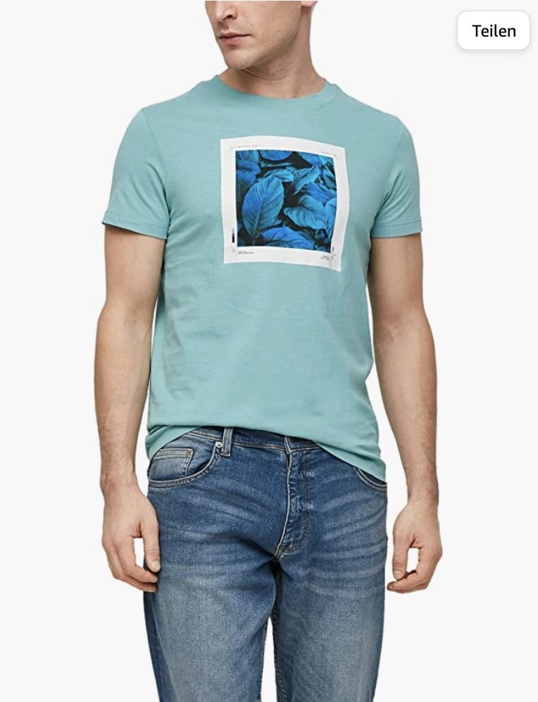 Q/S designed by s.Oliver Herren T-Shirt – 55% Rabatt