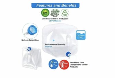 RISEPRO Faltbarer Wasserbehälter1