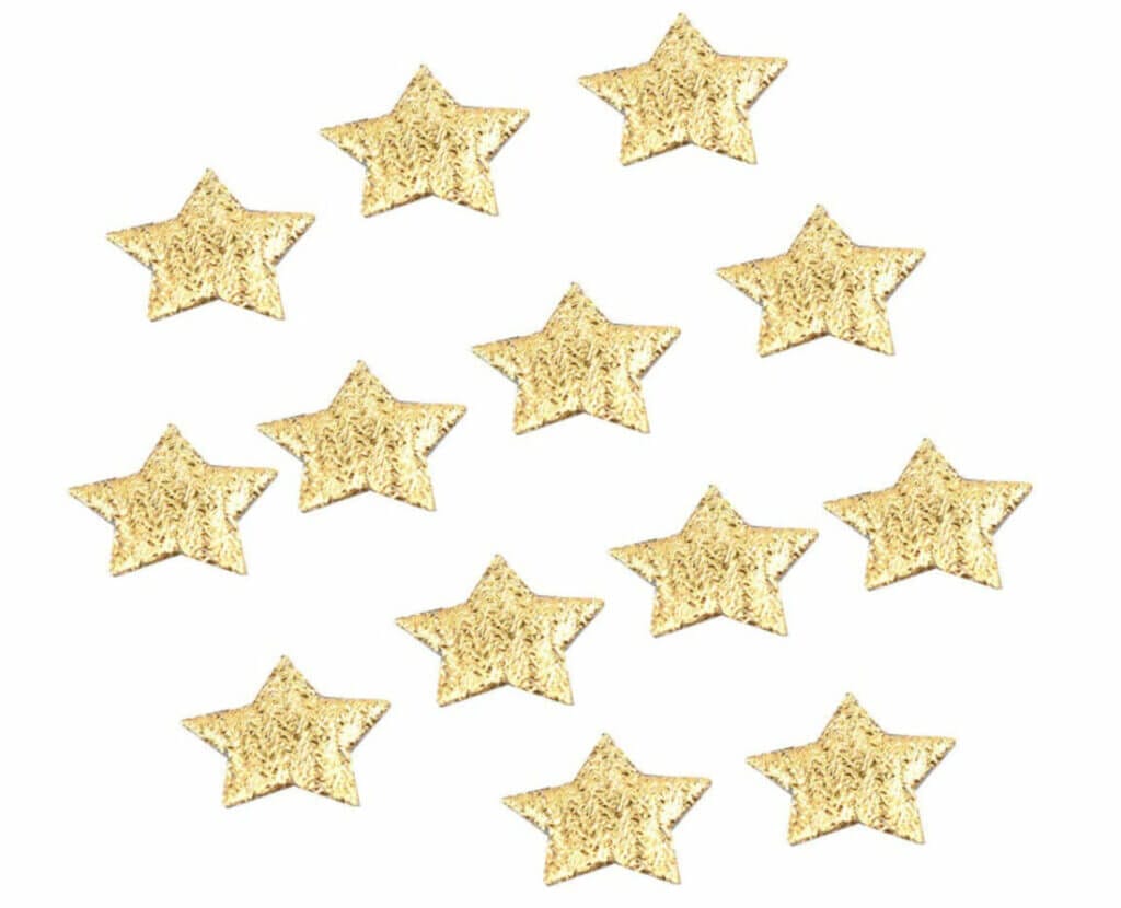 Für tolle DIY-Projekte: 100 Stück Stern-Aufkleber von Allegorly – 70% Rabatt