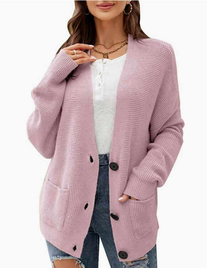 Richtig schick: Versear Damen Strickjacke – 50% Rabatt