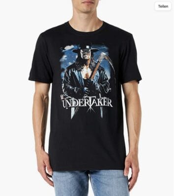WWE Herren Undertaker Scythe T Shirt