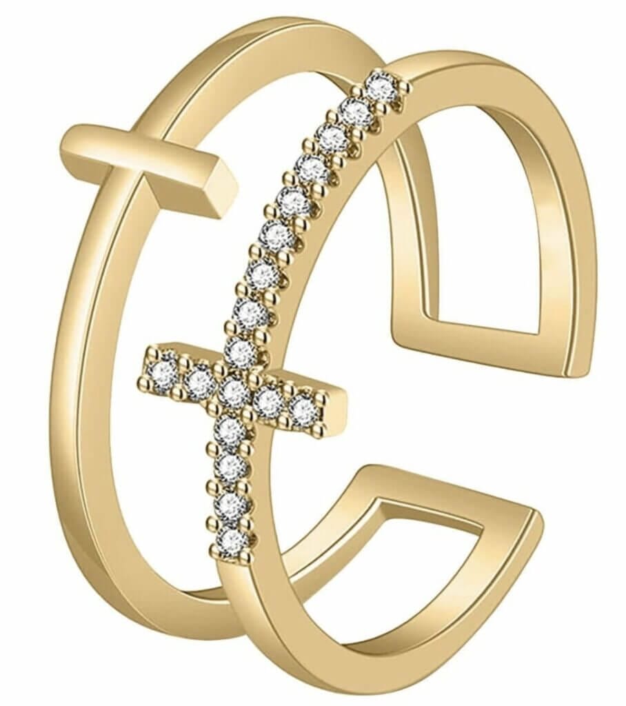 Allegorly Damen Ring im Vintage Stil – 70% Rabatt