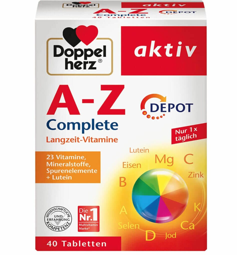 Doppelherz A-Z Complete DEPOT Langzeit-Vitamine – 26% Rabatt