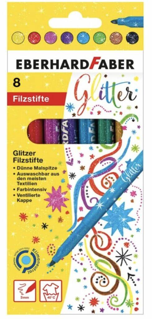 Eberhard Faber – Glitzer Filzstifte – 40% Rabatt