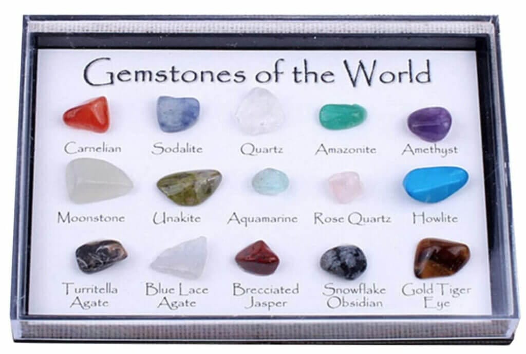 XIAOTUZ Edelstein Sammlung in der Geschenkebox - 70% Rabatt